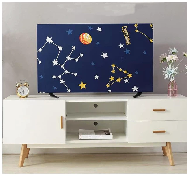 Main image of TV Cover TV Display Protector for LCD LED Dust Cover for Desktop TV Hanging TV Dust-Proof Colorful TV Screen Protectors (Constellation,55inch)
