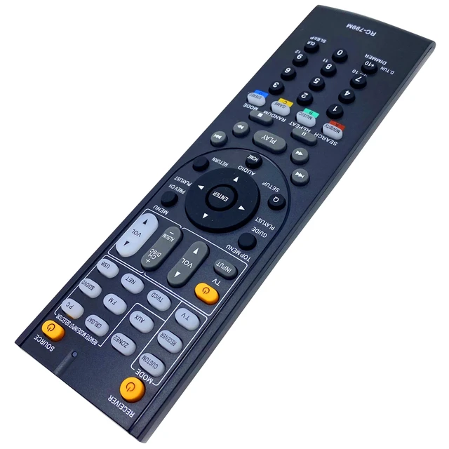 Alt view image 3 of 5 - RC-799M AV Receiver Remote Control for Onkyo HT-R391, HT-R590, HT-R591, HT-RC330, HT-RC430, HT-S5400, HT-S5500, TX-SR309, TX-SR313