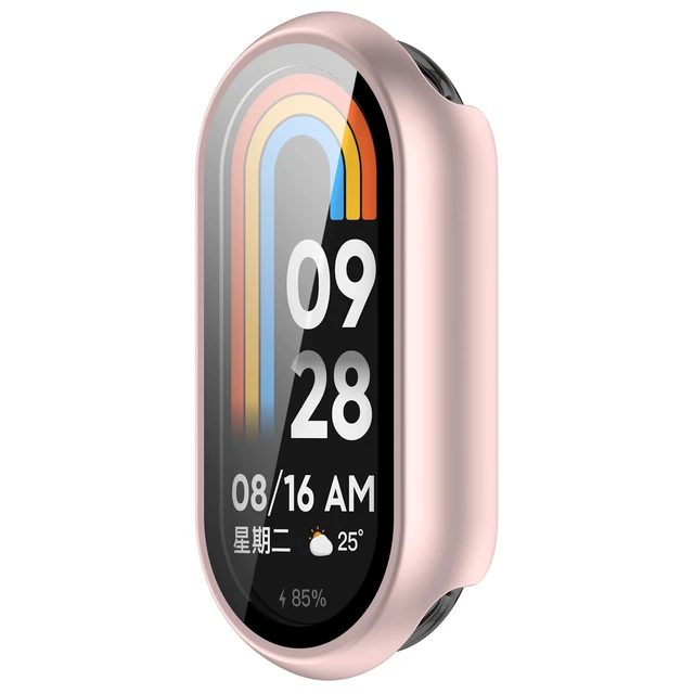 Alt view image 3 of 7 - Compatible with Xiaomi Mi Smart Band 10 Screen Protector, Full Coverage Protective Cases Cover for Xiaomi Mi Smart Band 10 10NFC Accessories (5Pack-B)