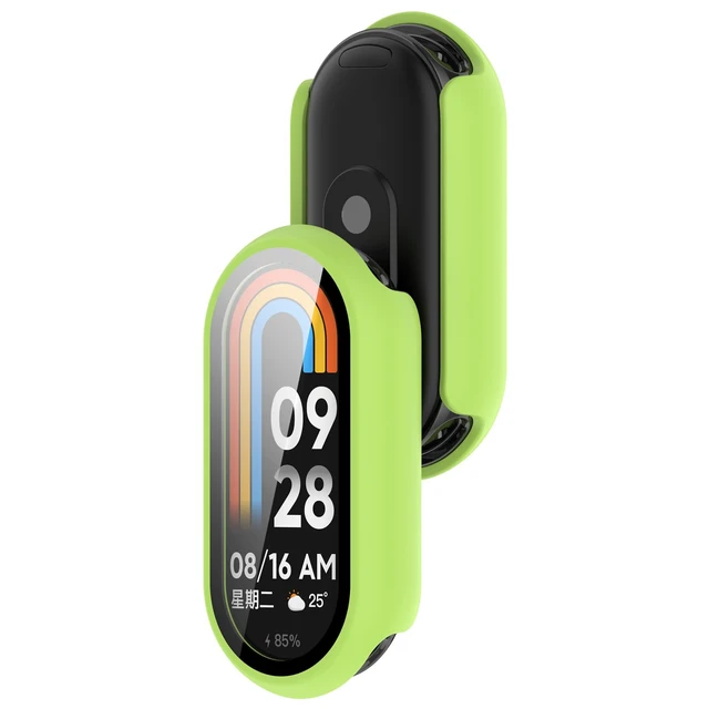 Alt view image 5 of 7 - Compatible with Xiaomi Mi Smart Band 10 Screen Protector, Full Coverage Protective Cases Cover for Xiaomi Mi Smart Band 10 10NFC Accessories (5Pack-B)