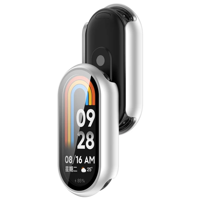 Alt view image 3 of 7 - Compatible with Xiaomi Mi Smart Band 10 Screen Protector, Full Coverage Protective Cases Cover for Xiaomi Mi Smart Band 10 10NFC Accessories (5Pack-A)