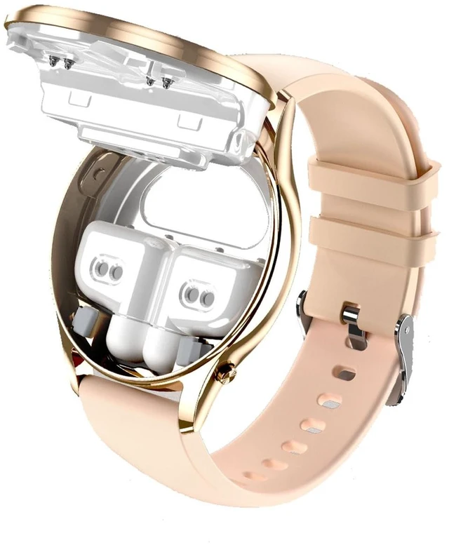 Main image of Women's Smart Watch with Earbuds,2 in 1 Build-in TWS Wireless BT5.0 Earphone Fitness Sports Health Monitor X17 MINI