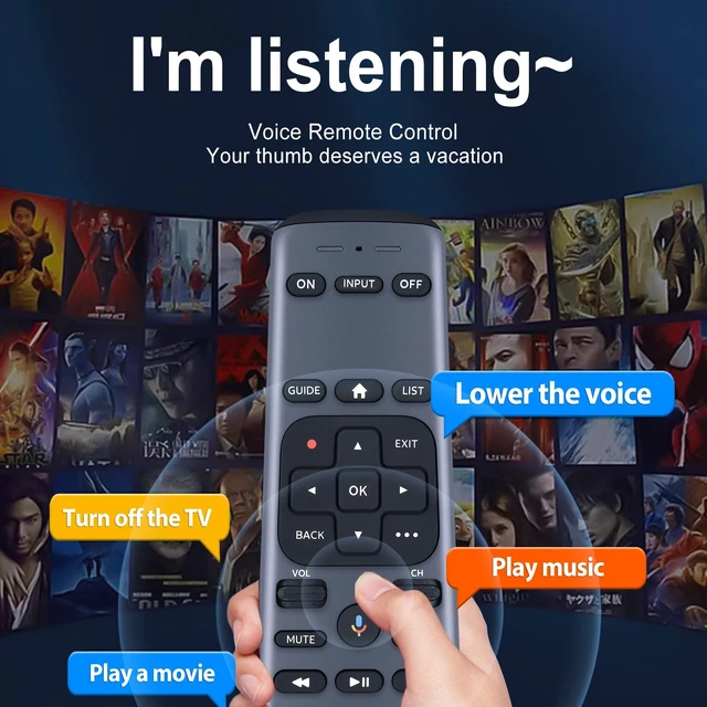 Alt view image 3 of 7 - New AT&T TV Now DirecTV Receiver and Direc TV Stream Replacement 2nd Generation Voice RC82V Remote Control for C71KW-200 C71KW-400 Osprey Receiver