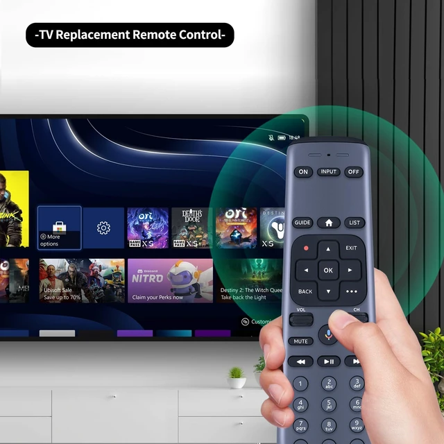 Alt view image 2 of 7 - New AT&T TV Now DirecTV Receiver and Direc TV Stream Replacement 2nd Generation Voice RC82V Remote Control for C71KW-200 C71KW-400 Osprey Receiver