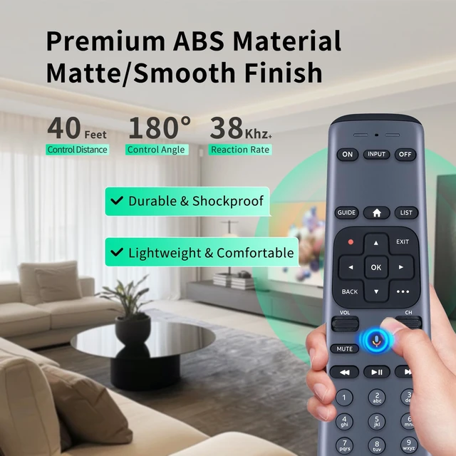 Alt view image 6 of 7 - New AT&T TV Now DirecTV Receiver and Direc TV Stream Replacement 2nd Generation Voice RC82V Remote Control for C71KW-200 C71KW-400 Osprey Receiver