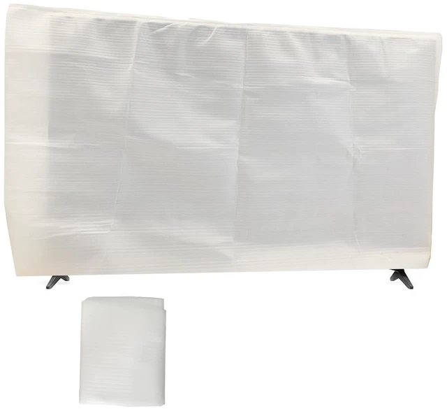Main image of Large Foam Flat Screen TV Cover(Fits TV Screens up to 70"-75") 70" L x 42" W Cushion Foam Wrap Pouches-1 Pack