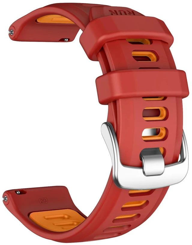 Main image of 20mm Band for Garmin Forerunner 170/70/245/645/570 42MM/Venu 2 Plus Soft Silicone Band Strap Wristband with Quick Fit for Garmin Forerunner 570 42MM/Forerunner 245/Forerunner 645/Active 5