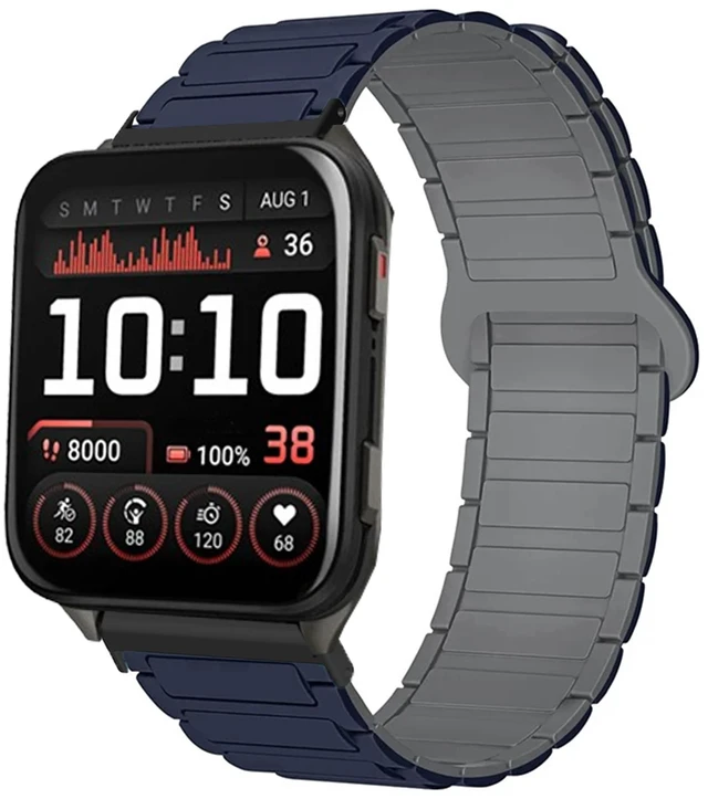 Main image of Compatible with Garmin Venu X1 Bands, Quick Release Silicone Sport Strap Watchband Compatible with Garmin Venu X1 Smartwatch
