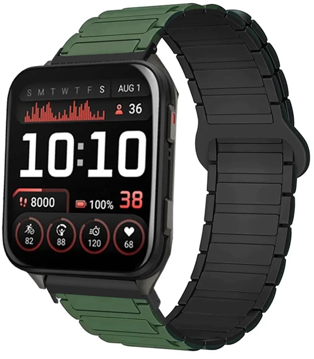 Main image of Compatible with Garmin Venu X1 Bands, Quick Release Silicone Sport Strap Watchband Compatible with Garmin Venu X1 Smartwatch
