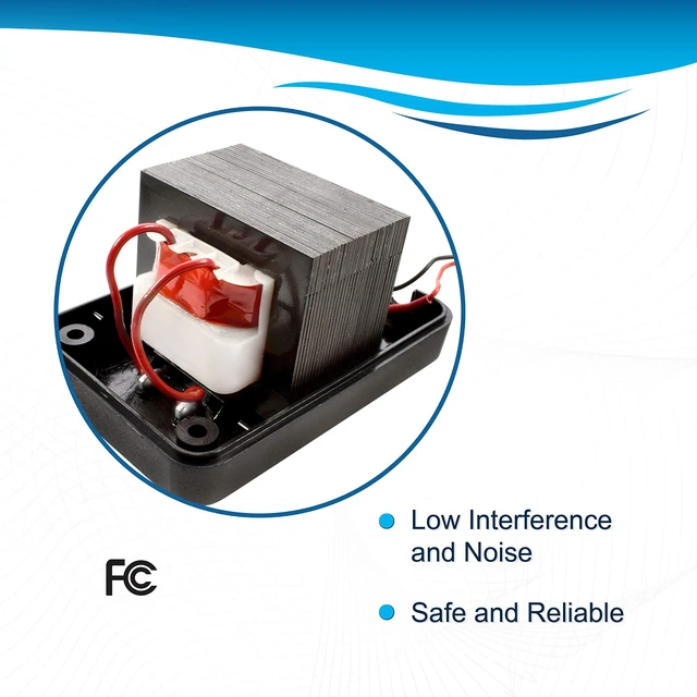 Alt view image 4 of 7 - 9V AC Power Supply Adapter, 2.1A Output, 11.2 ft Cord Length, Compatible with Digitech GNX, J-Station, Rocktron & Johnson J-Station Guitar Processors