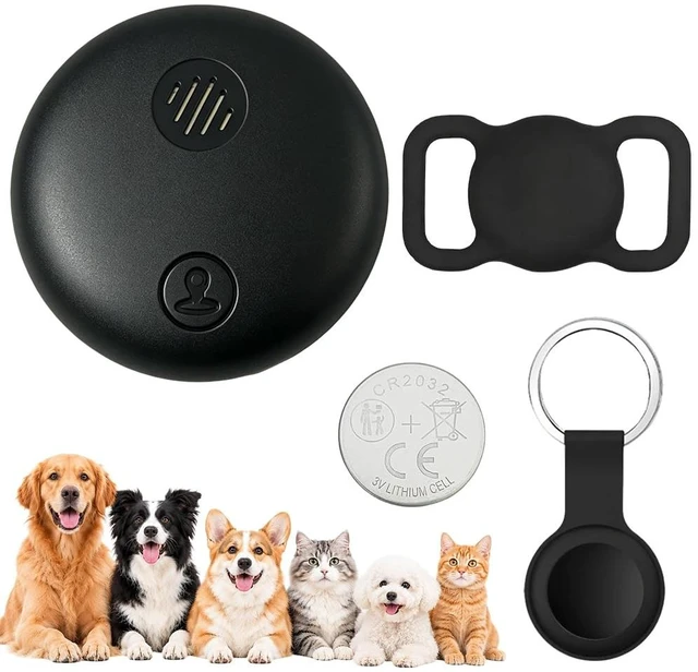 Main image of Pet GPS Tracker, Dog Cat Collar Locator, Anti-Lost Tag for Keys Luggage Lightweight anti-lost tracker, real-time location, loud alert. iOS & Android, family sharing for pets, keys & luggage