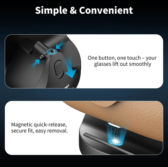 Alt view image 4 of 7 - Magnetic 2-in-1 Charging Dock (Not for Oakley Meta or Display) Charges Glasses And Original Case Together, for Ray-Ban Meta Gen 1/Gen 2