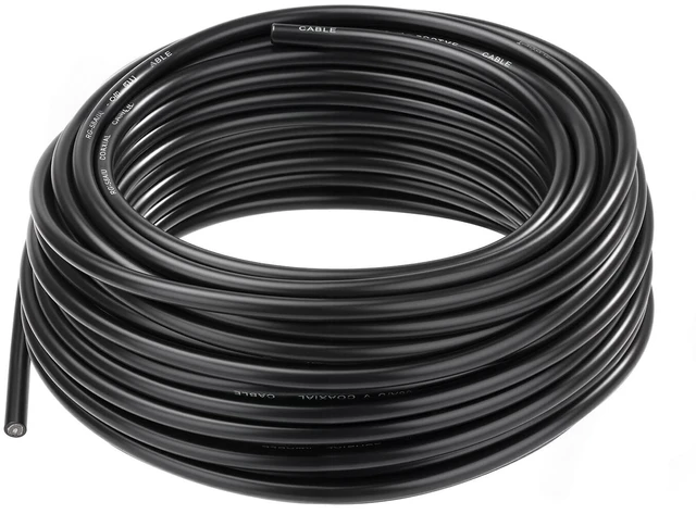 Main image of Eightwod RG58 A/U RF Coaxial Cable Flexible Low Loss Coax 50 feet