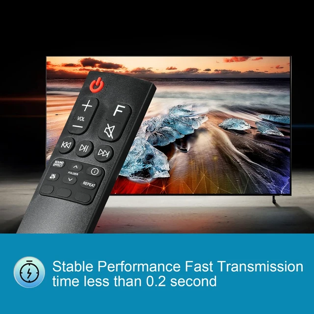 Alt view image 3 of 7 - AKB75595331 Remote Control for LG Sound Bar Remote Control Replacement