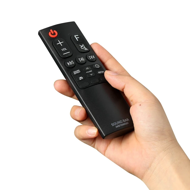Alt view image 4 of 7 - AKB75595331 Remote Control for LG Sound Bar Remote Control Replacement