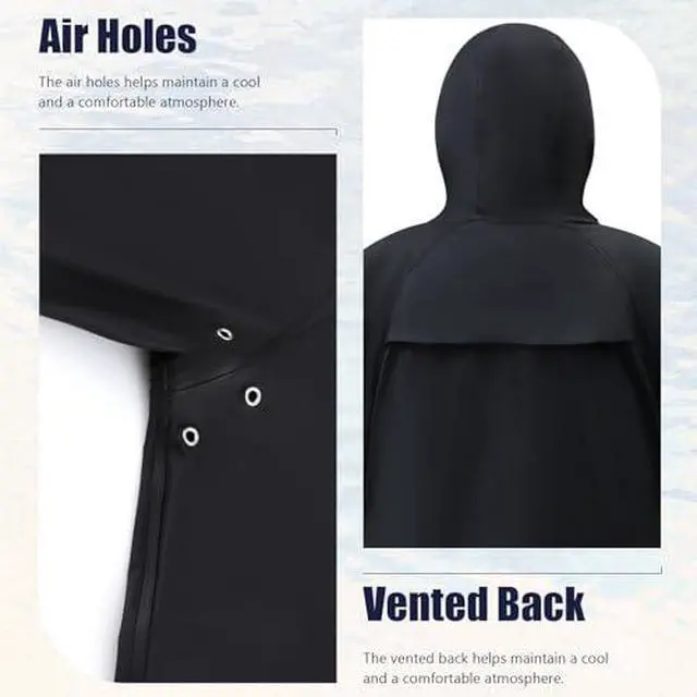 Alt view image 6 of 7 - Rain Suit Waterproof Jacket Rain Suits for Men Women Waterproof Heavy Duty Rain Gear Long Rain Jacket Coat & Pants