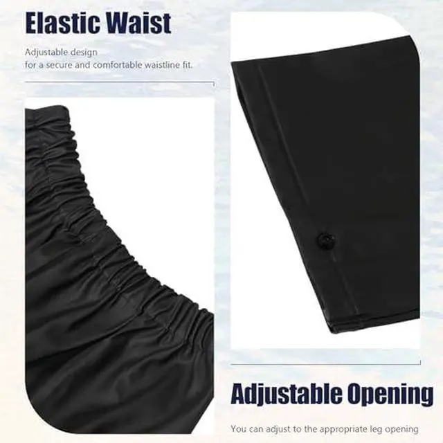 Alt view image 3 of 7 - Rain Suit Waterproof Jacket Rain Suits for Men Women Waterproof Heavy Duty Rain Gear Long Rain Jacket Coat & Pants