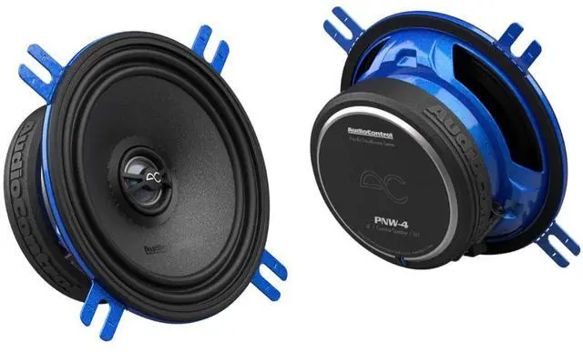 Main image of PNW Series 4 Coaxial Full Range Car Speakers Set (Pair), 75W, 3 Ohm, Dash or Door Panel Speaker Upgrade for Truck or Car Audio System, Premium High-Fidelity, Mounting Hardware Included