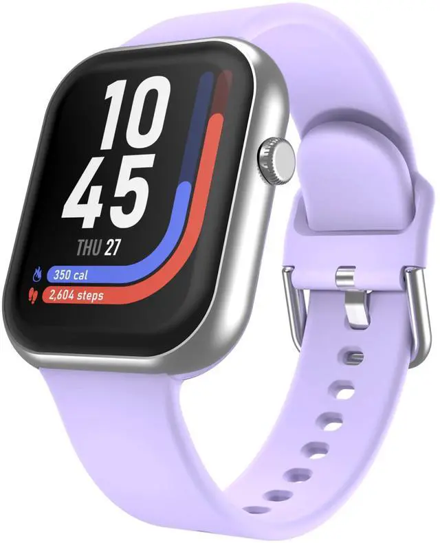Main image of AIR 5 Smartwatch, 1.85" AMOLED Display, Bluetooth Calling, 100+ Sports Modes, Heart Rate, SpO2, Sleep & Stress Tracking, Water Resistant, 7-Day Battery Life, for Android & iPhone