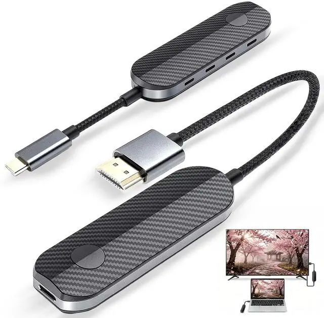 Main image of iShare Pro 2026 Wireless HDMI Transmitter and Receiver Kit, 1080P HD Wireless HDMI Kit for iPhone iPad MacBook, HDCP 2.2 for Netflix Disney+, TikTok Viral for Lag-Free Gaming & Home Theater