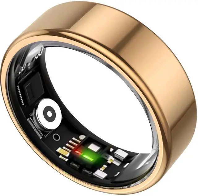 Main image of Smart Ring for Women & Men with Fitness Sleep & Heart Tracker | No Subscription Fee,IP68 Waterproof,Tracks Heart Rate,HRV,Activity & Stress.5-Day Battery,Android & iOS Compatible