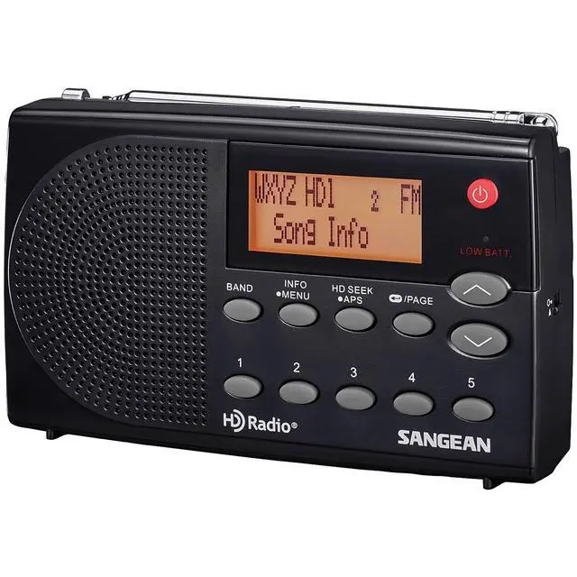 Alt view image 3 of 5 - HDR-14 HD Radio/FM Stereo/AM Portable Radio
