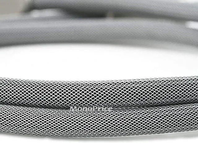Alt view image 3 of 3 - 103448 Premium S/PDIF (Toslink) Digital Optical Audio Cable - Silver - 75ft | Heavy Duty Mesh Jacket, Metal Connector Heads, for Play Station, Xbox one, Home Theater & More Gray