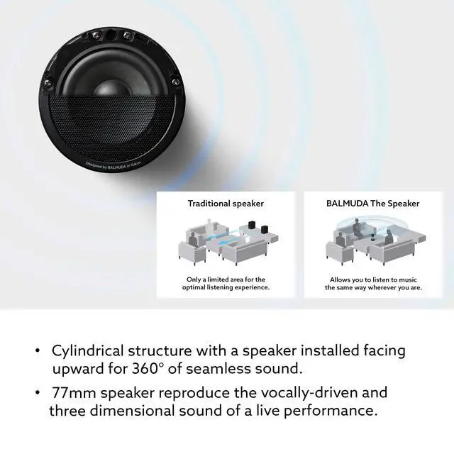 Alt view image 3 of 4 - The Speaker | Portable Bluetooth Speaker | 3D Crystal Sound & LED Light Show | Rechargeable | USB-C | 3 Light Modes: Candle, Ambient, & Beat | 7-Hour Playtime for Live Concert Feel at Home