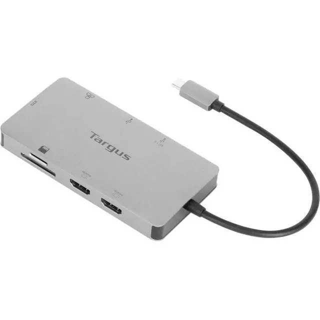 Alt view image 2 of 4 - USB-C Dual HDMI 4K Docking Station with 100W PD Pass-Thru - Expand Your HDMI, USB, and Ethernet Connections On-the-Go (DOCK423TT)