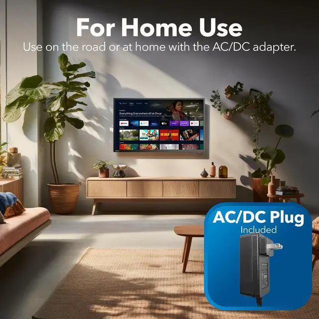 Alt view image 3 of 4 - 24" 12V RV Smart TV Android TV with Google Assistant, Chromecast, and Free Streaming Apps 720p HD CT-24TS10
