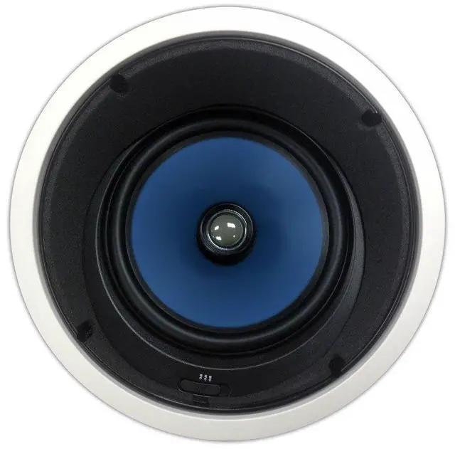 Main image of 82AC Silver Ticket In-Ceiling Speaker with Pivoting Tweeter & Angled Woofer (8 Inch Angled in-ceiling) 11.3 inch overall size