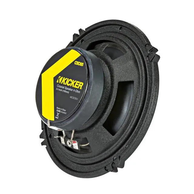 Alt view image 4 of 4 - 46CSC654 & 46CSC6934 CS Series Car Speaker Bundle 6.5 2-Way & 6x9 3-Way Speakers (4 Total), 450W Peak, EVC Tech, Polypropylene Cones, Zero-Protrusion Tweeters
