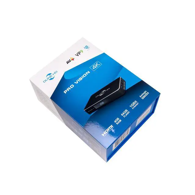 Alt view image 4 of 4 - Pro Vision 4K, Media Player, Android Box, S905X4-J, HD-Audio, HDMI, 2.1, BT 5, WiFi, 1Gbit, USB 3.0, 4GB / 64GB, Optical S/PDIF, 4Kp60, 1080p, AVone