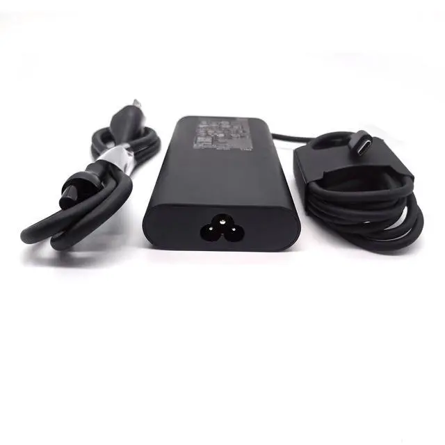 Alt view image 2 of 4 - Laptop Charger GAN 165W Watt USB Type C AC Power Adapter, Precision 5680 5690 AC Charger, XPS 17 9720 9730 AC Adapter, Balck, DA165PM210