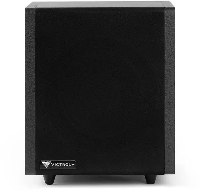 Alt view image 2 of 4 - S1 Subwoofer 6.5" Front-Firing Woofer, 6.5" Passive Radiator & Powered Wireless Subwoofer, 70W Amplifier, Volume Control, Bluetooth 5.0 Connectivity (Espresso)