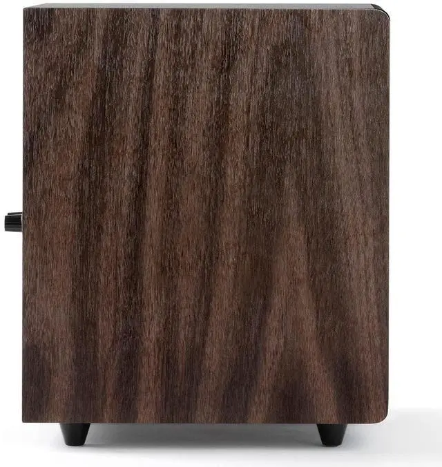 Alt view image 3 of 4 - S1 Subwoofer 6.5" Front-Firing Woofer, 6.5" Passive Radiator & Powered Wireless Subwoofer, 70W Amplifier, Volume Control, Bluetooth 5.0 Connectivity (Espresso)