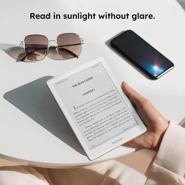 Alt view image 3 of 4 - Neo 64GB+2GB eBook Reader Supports 3rd-Party apps, 6E Ink ePaper eReader B/W Digital Paper, Long Battery Life for Reading