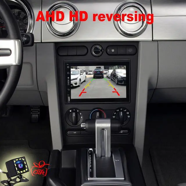 Alt view image 3 of 4 - QLED 8-Core for Ford Mustang 2005-2009 Explorer 2006-2010 Radio Upgrade Carplay Android Auto Touch Screen Stereo Free Back Camera