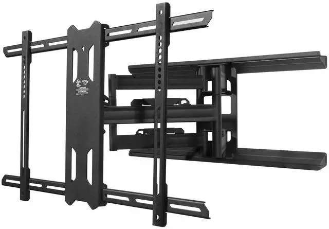Main image of PDX680 Full Motion Articulating TV Wall Mount for 39-inch to 80-inch TVs Weighing up to 125 Pounds | Integrated Cable Management | Low Profile and 24-in Extension | Black