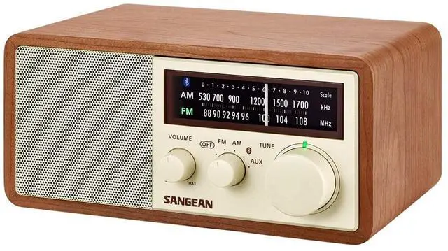 Main image of WR-16 AM/FM Bluetooth Wooden Cabinet Radio