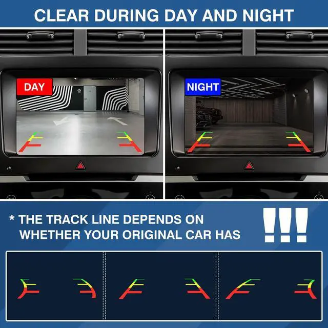 Alt view image 3 of 4 - Rear View Backup Camera Fit for Ford Explorer 2016-2018, Reversing Parking Assist Camera OE Replacement GB5Z-19G490-C, GB5Z-19G490-A