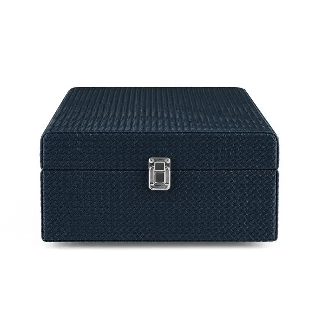 Alt view image 3 of 4 - CR8017B-NY Voyager Vintage Portable Vinyl Record Player Turntable with Bluetooth in/Out and Built-in Speakers, Navy