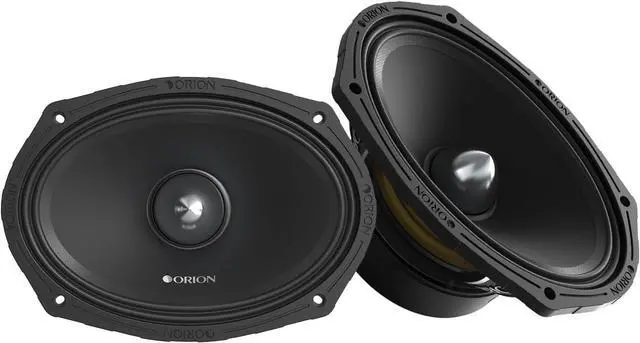 Main image of XTR XTX6952 High Efficiency 6x9 Mid-Range Bullet Loudspeakers, 1600W Max Power, 400W RMS, 2 Ohm, 2" Voice Coil - Pro Car Audio Stereo, Midrange Speakers (Pair)
