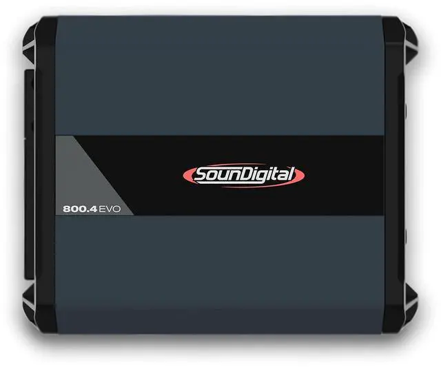 Main image of Car Full Range Amplifier 800 - 4 Channels 800 Watts RMS 4 Ohm - Compact Size - Professional Quality - 2025 Best Performance Award