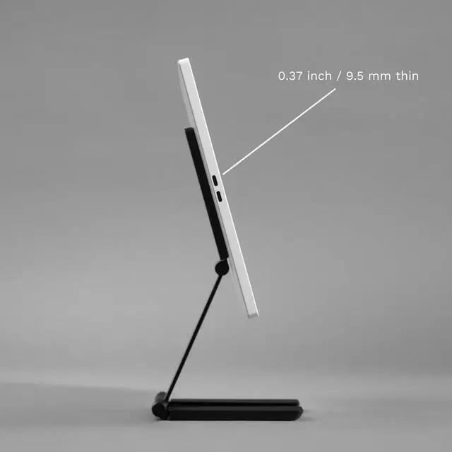Alt view image 2 of 4 - Espresso Lite 15 Portable Monitor (White) 15.6 Full HD USB-C Display, Single-Cable Power, Ultra-Light Travel Monitor for Laptop, iPad & USB-C Devices