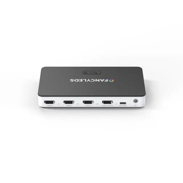Alt view image 4 of 4 - New RGBW 3 HDMI 2.1 Fancy Sync Box with 3 HDMI Ports, 4K 120Hz, HDR (for 56" to 65" TVs)