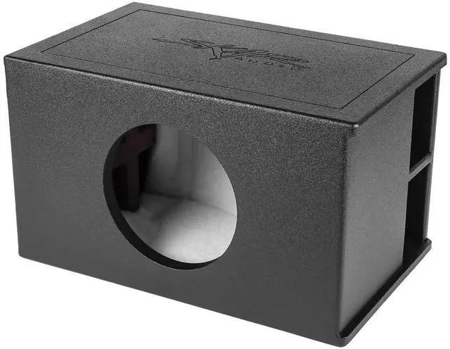 Main image of AR1X10V-SPL Single 10" SPL Series Universal Fit Armor Coated Ported Subwoofer Enclosure