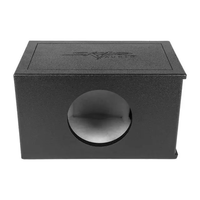 Alt view image 3 of 3 - AR1X10V-SPL Single 10" SPL Series Universal Fit Armor Coated Ported Subwoofer Enclosure