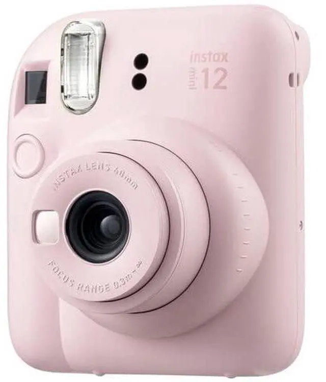 Alt view image 3 of 4 - Instax Mini 12 Instant Camera Blossom Pink with Sandisk 32 GB USB Flash Drive + 40 Sheets Instax Mini Film Bundle, Sunshine Photo Microfiber Cleaning Cloth Included
