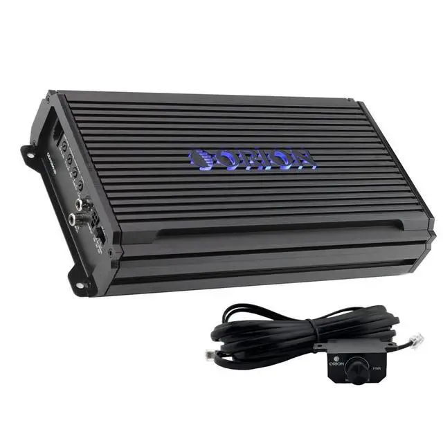Alt view image 4 of 4 - CEA1200.1D Class-D Monoblock Subwoofer Amplifier + COKIT4 4 Gauge Amp Wiring Kit Combo, 4800W Max, 1200W RMS Car Audio Amp Install Bundle